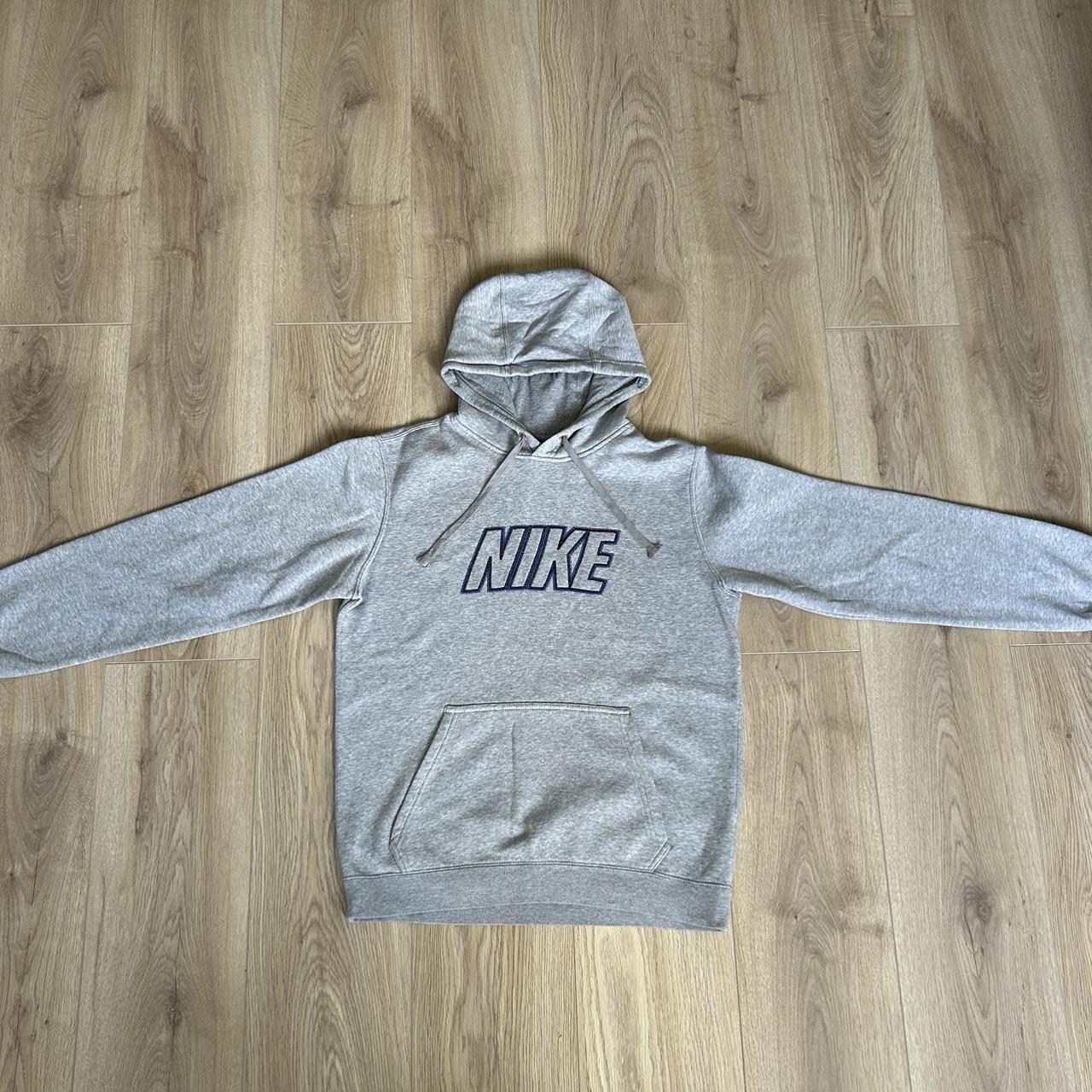 grey nike club tracksuit