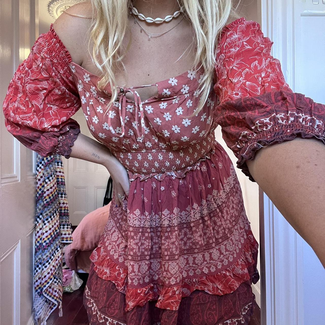 ️🌸 Spell and the gypsy collective tuula mini dress —... Depop