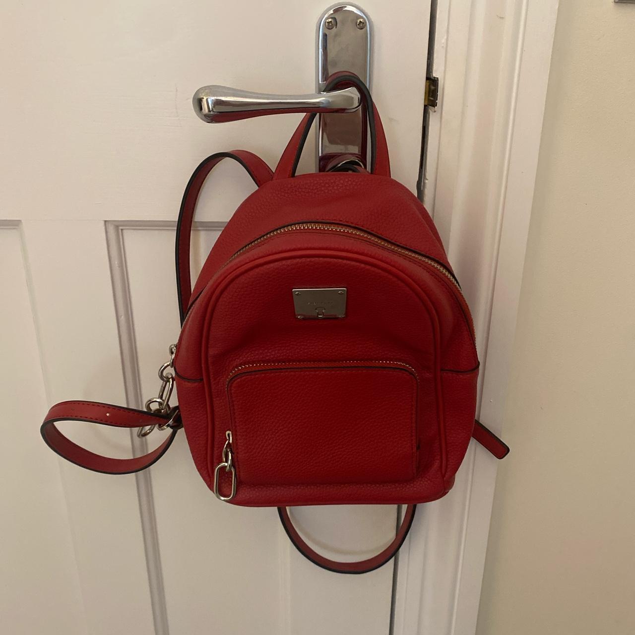 Fiorelli red outlet backpack