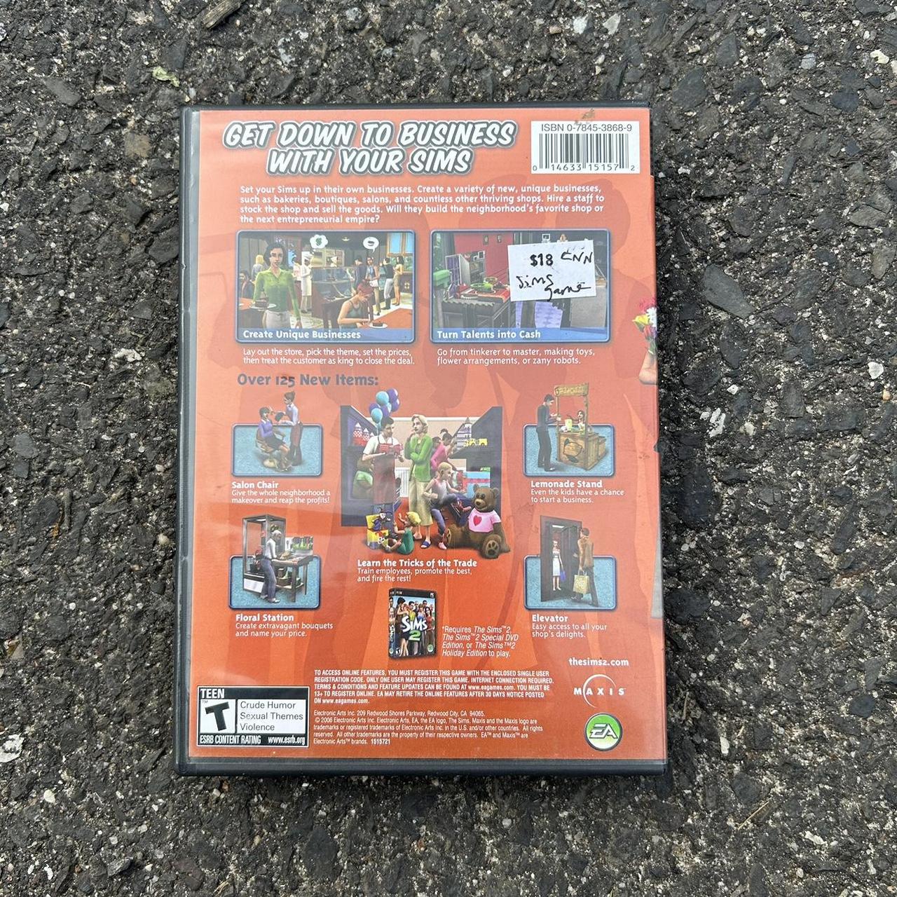SIMS 2 PC Game Discs, 3 Discs Sims Expansion Pack,... - Depop