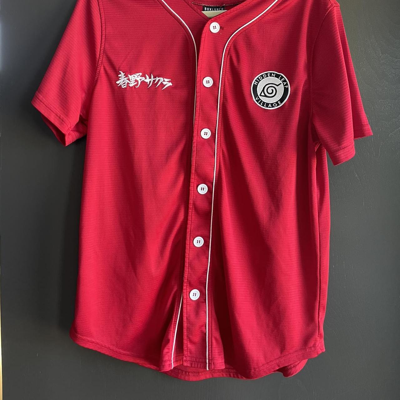 Naruto Shippuden Hidden Leaf Baseball Jersey - BoxLunch Exclusive