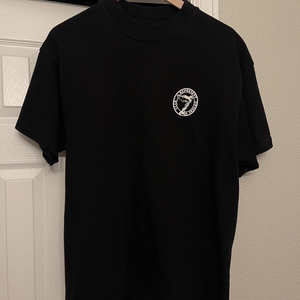 Represent Men's Black T-shirt 