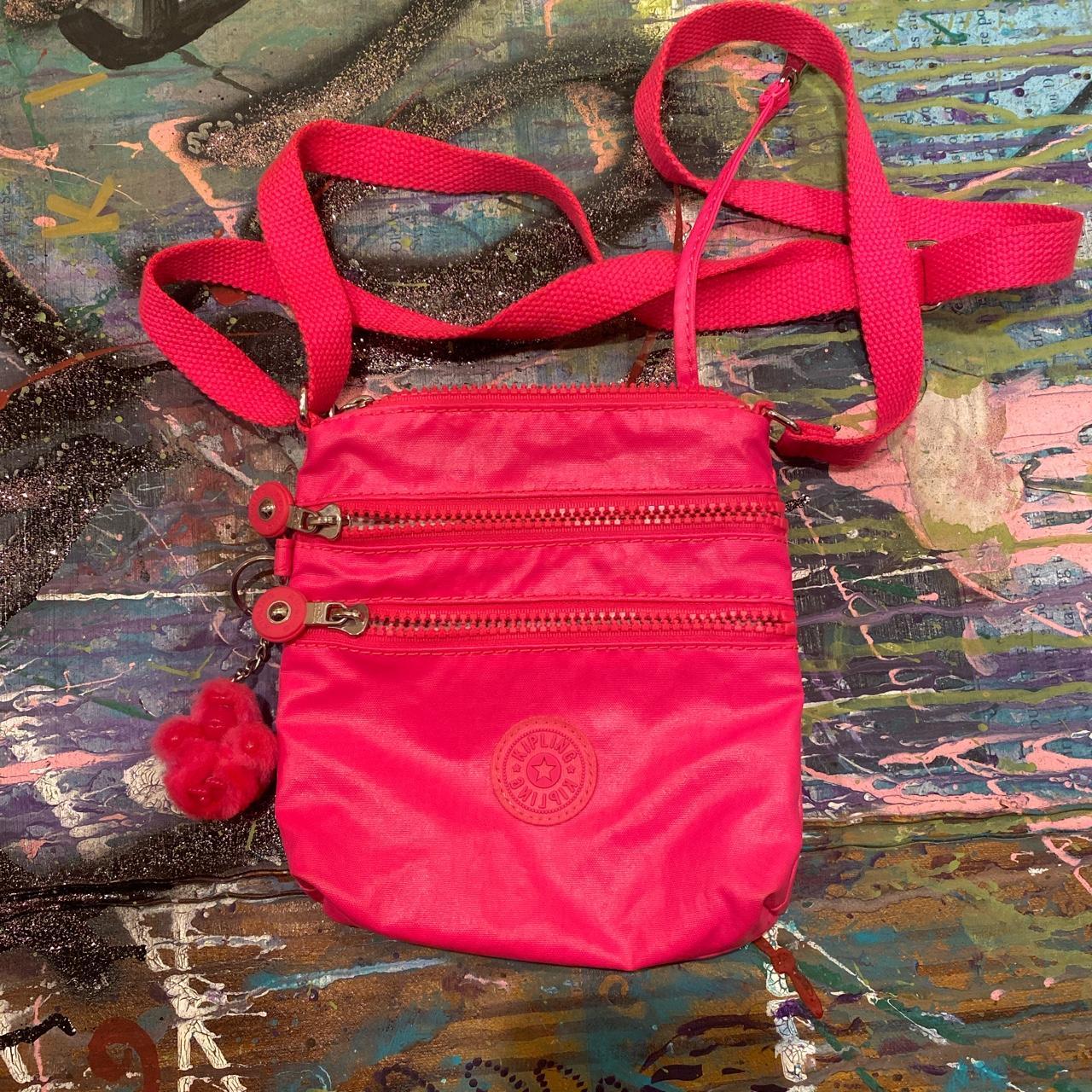 Kipling Women's Pink Bag Depop