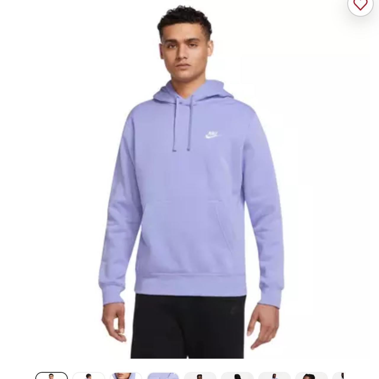 Mens purple hoodie nike online