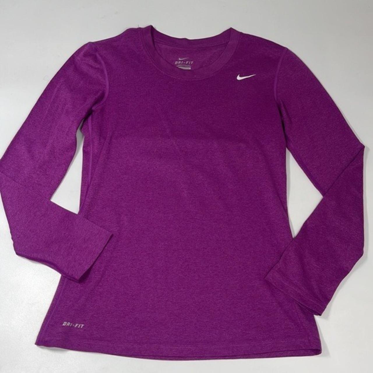 womens nike purple shirt
