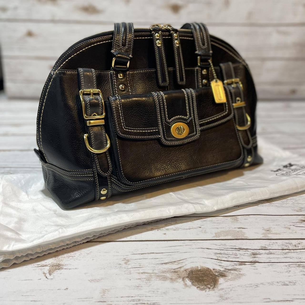 Coach Hampton Miranda satchel. Vintage statement | Depop