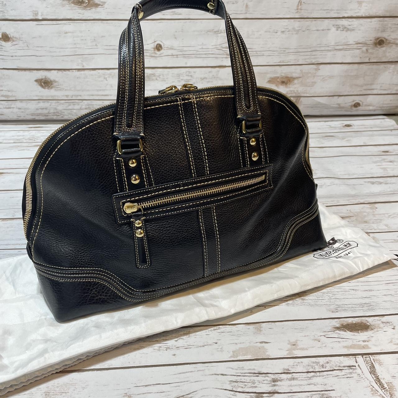 Coach Hampton Miranda satchel. Vintage statement | Depop