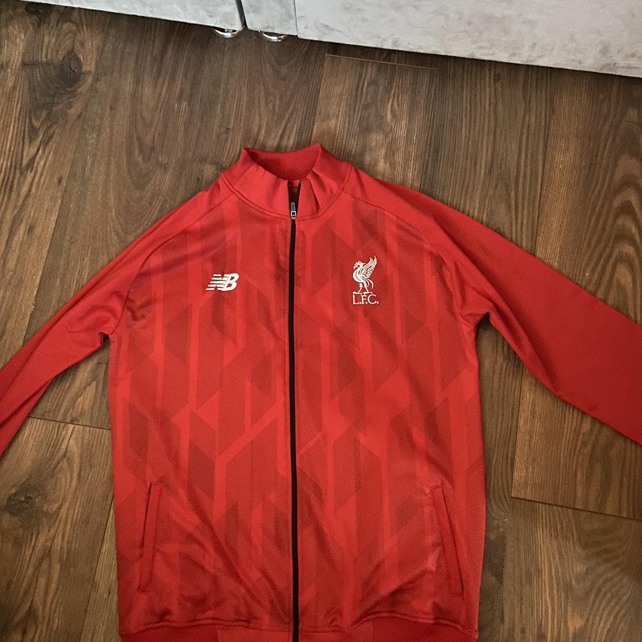 New balance liverpool presentation hotsell jacket mens