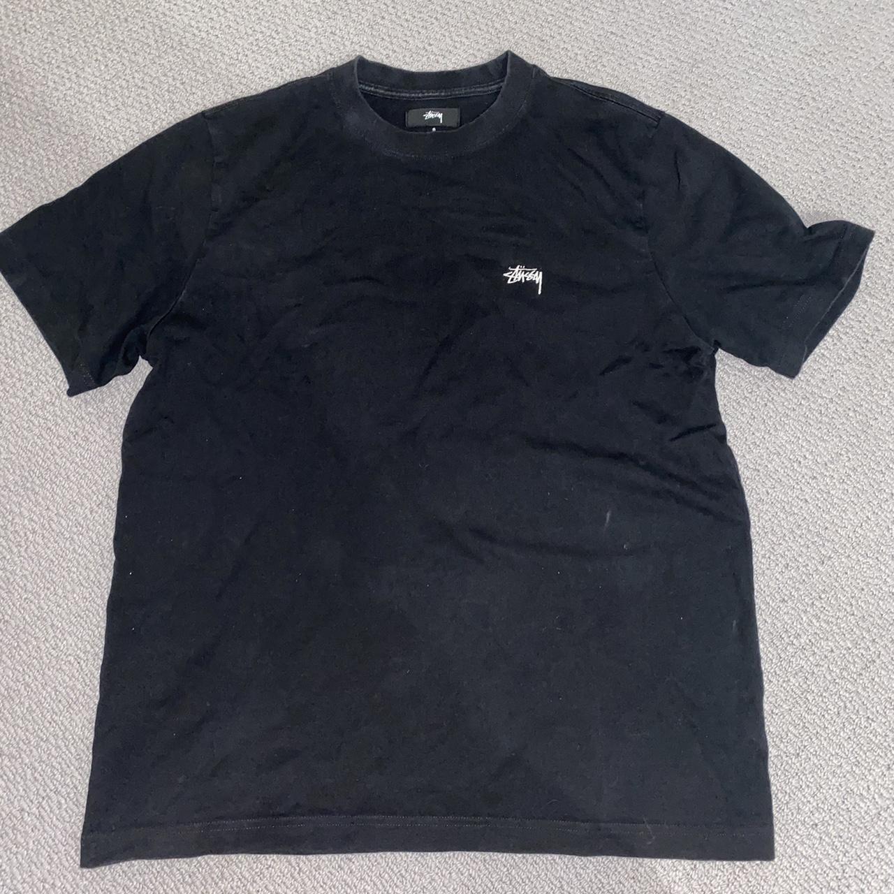 Black Stussy T-Shirt Size S - Depop