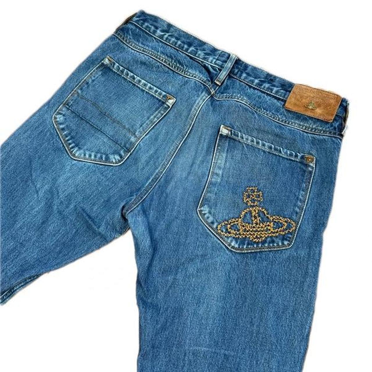 Rare Embroidered Vivienne Westwood Jeans - 32. | Depop