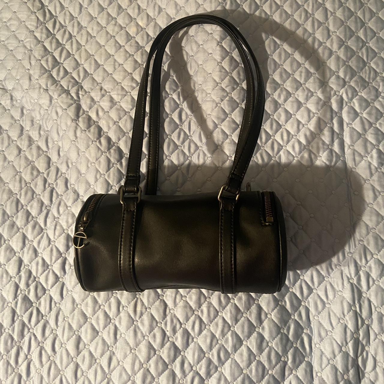 Telfar small black duffle bag 🖤 The leather is in... Depop
