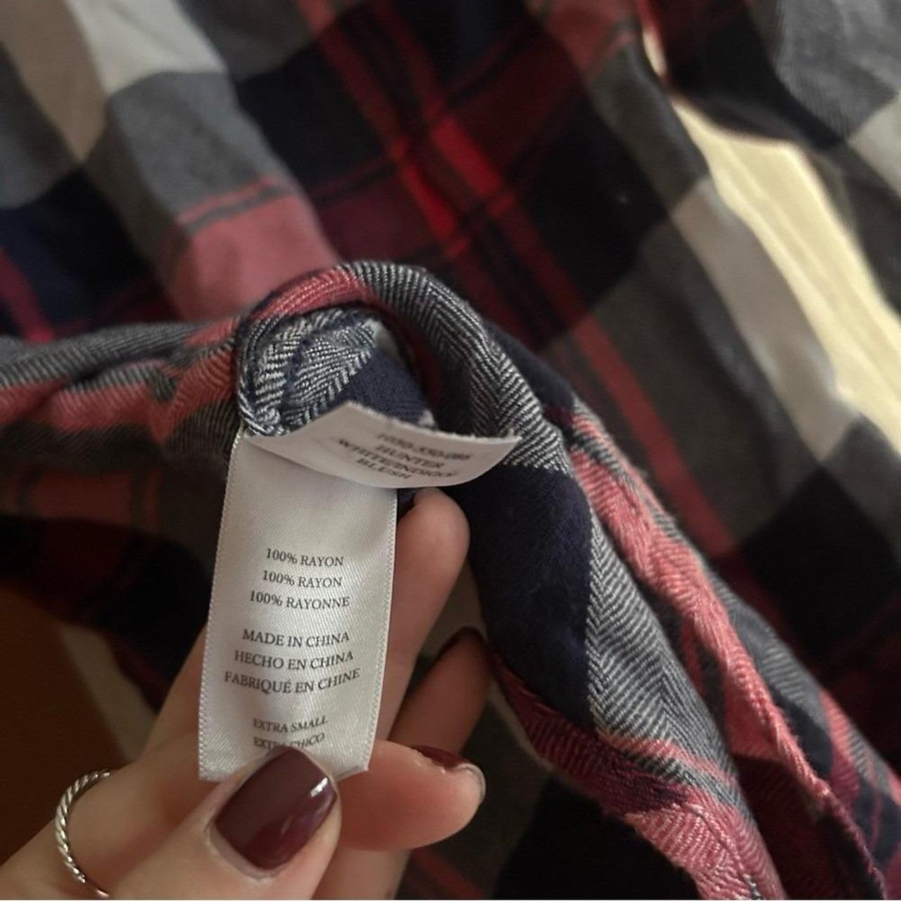 Rails Women's Blouse - Red/Blue - XS – Rails Hunt… - image 5