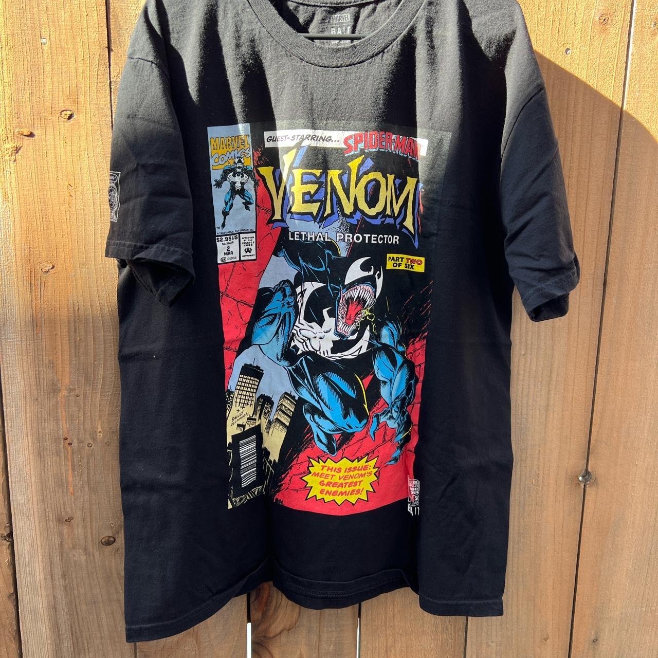 Marvel Men's Black T-shirt | Depop