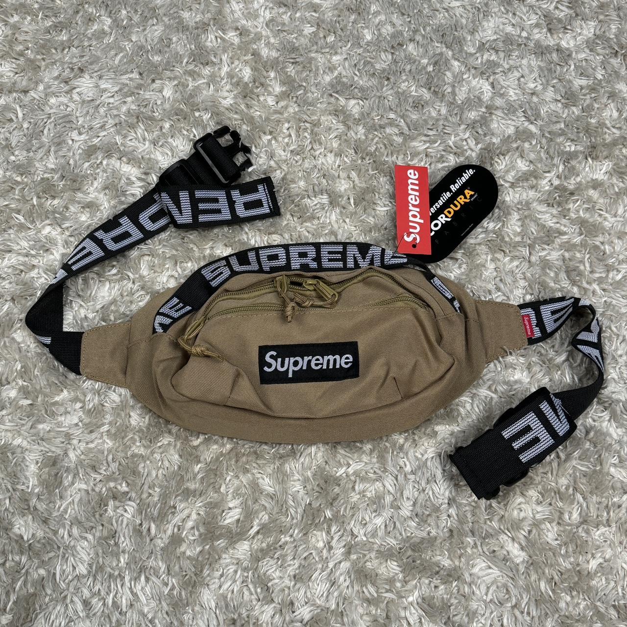 Pink supreme store fanny pack