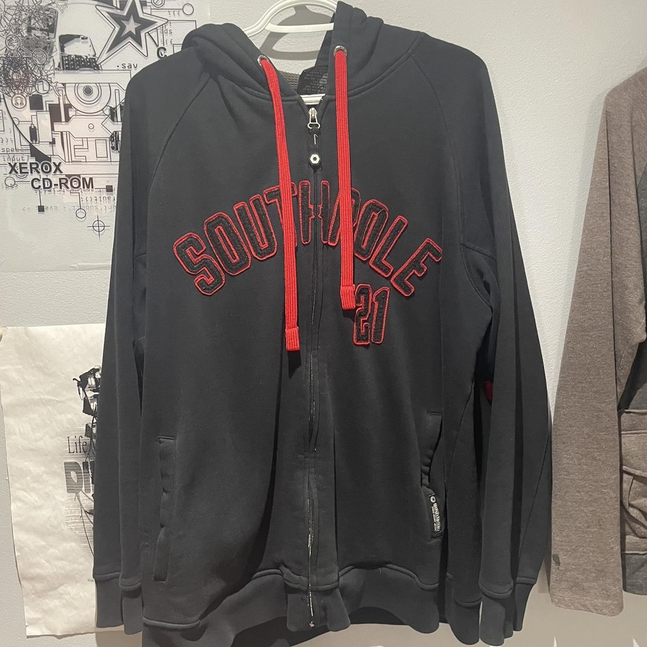 Southpole zip up online hoodie