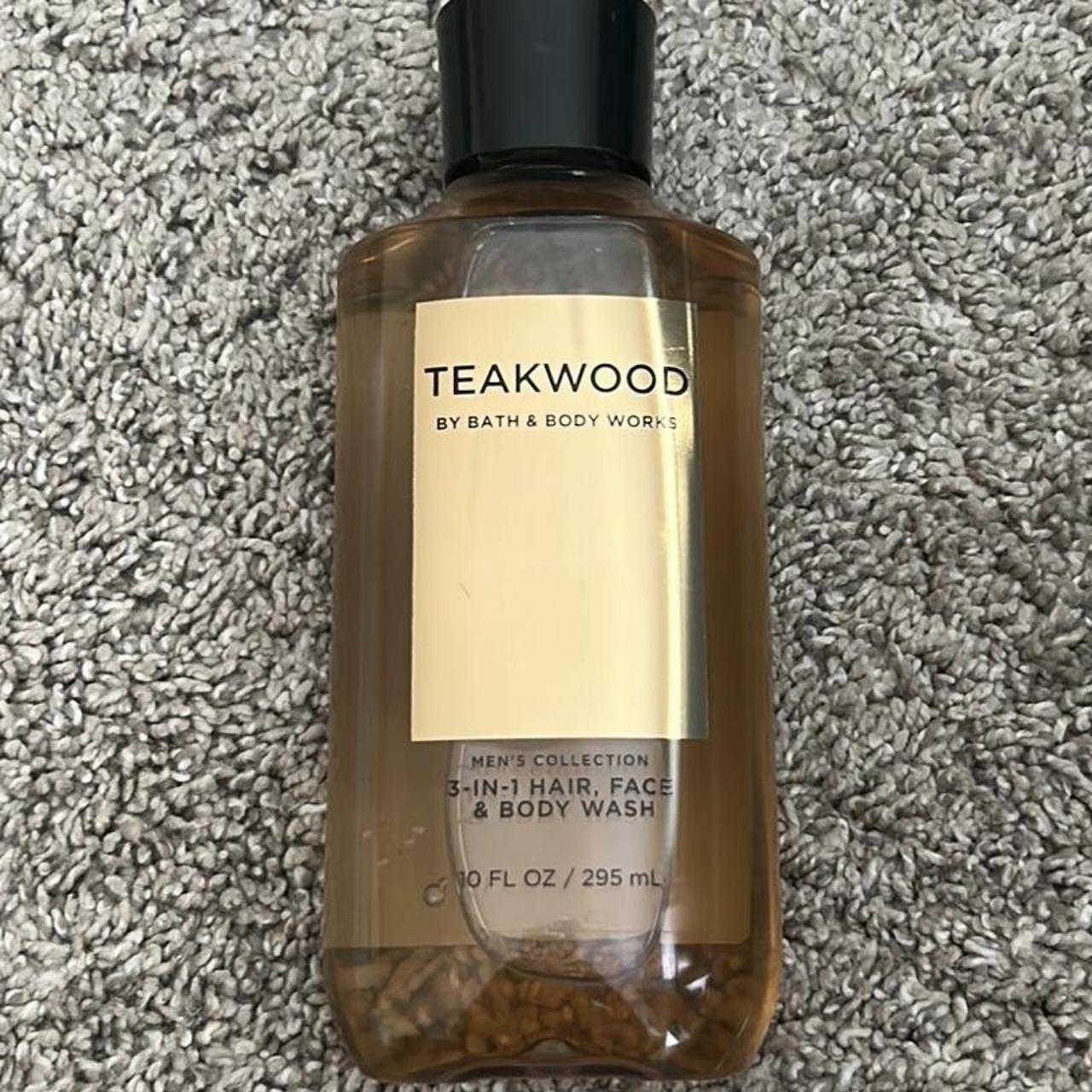 Bath & Body Works Mahogany Teakwood 3-in-1 Hair, Face & Body Wash