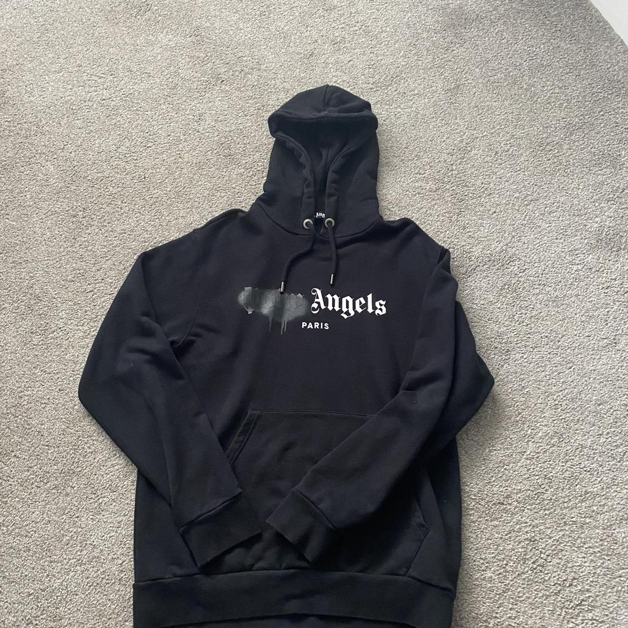 Palm angels ‘Paris’ hoodie Bought from Farfetch... - Depop