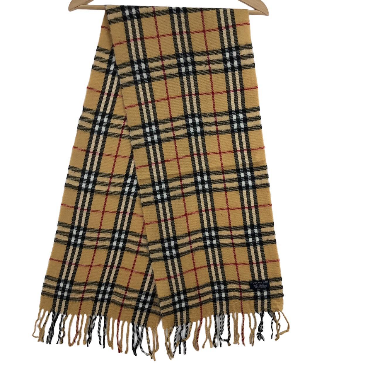 BURBERRY London Novacheck Scarves Muffler Wool Depop