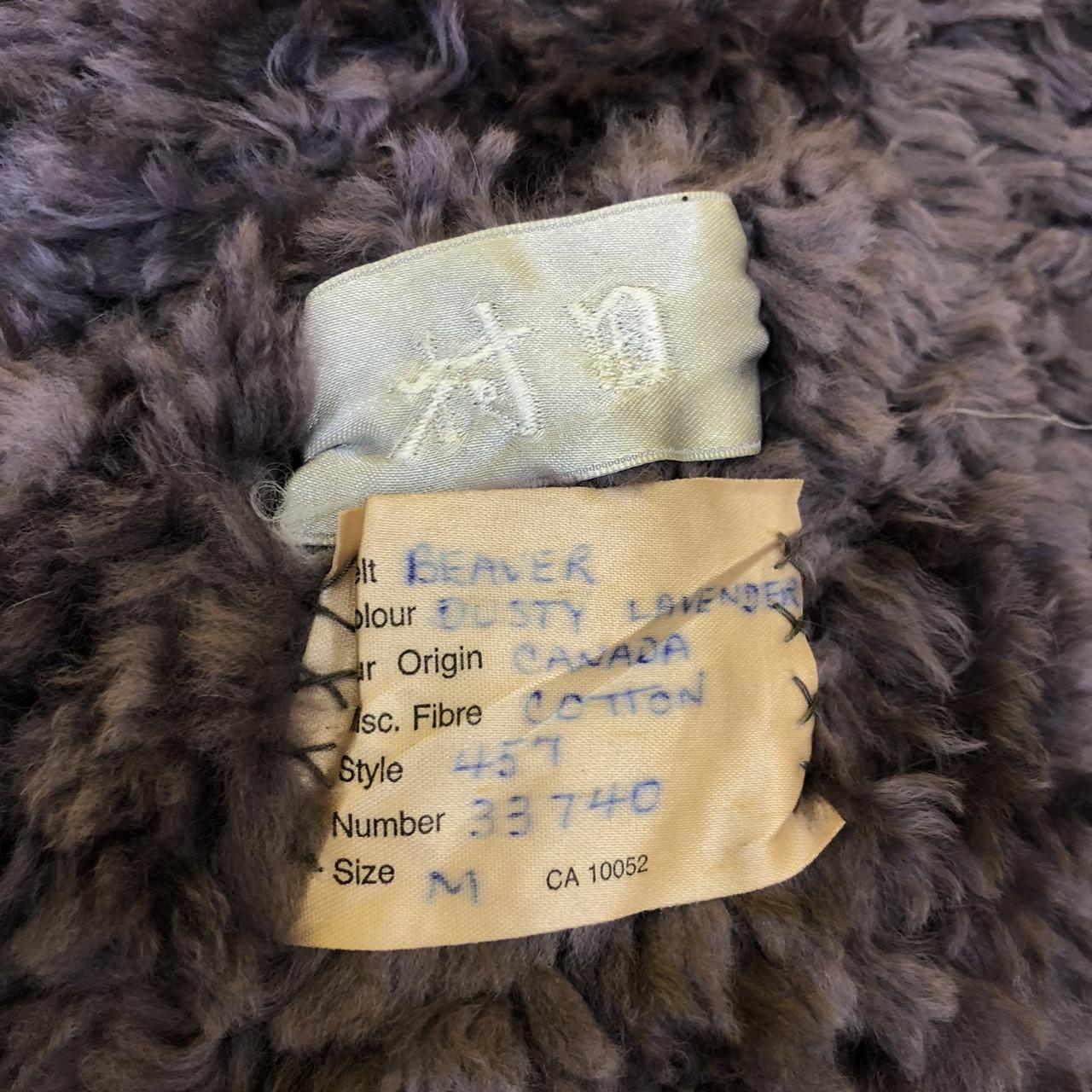 Vintage Designer Paula Lishman Knit Fur Sample | Depop