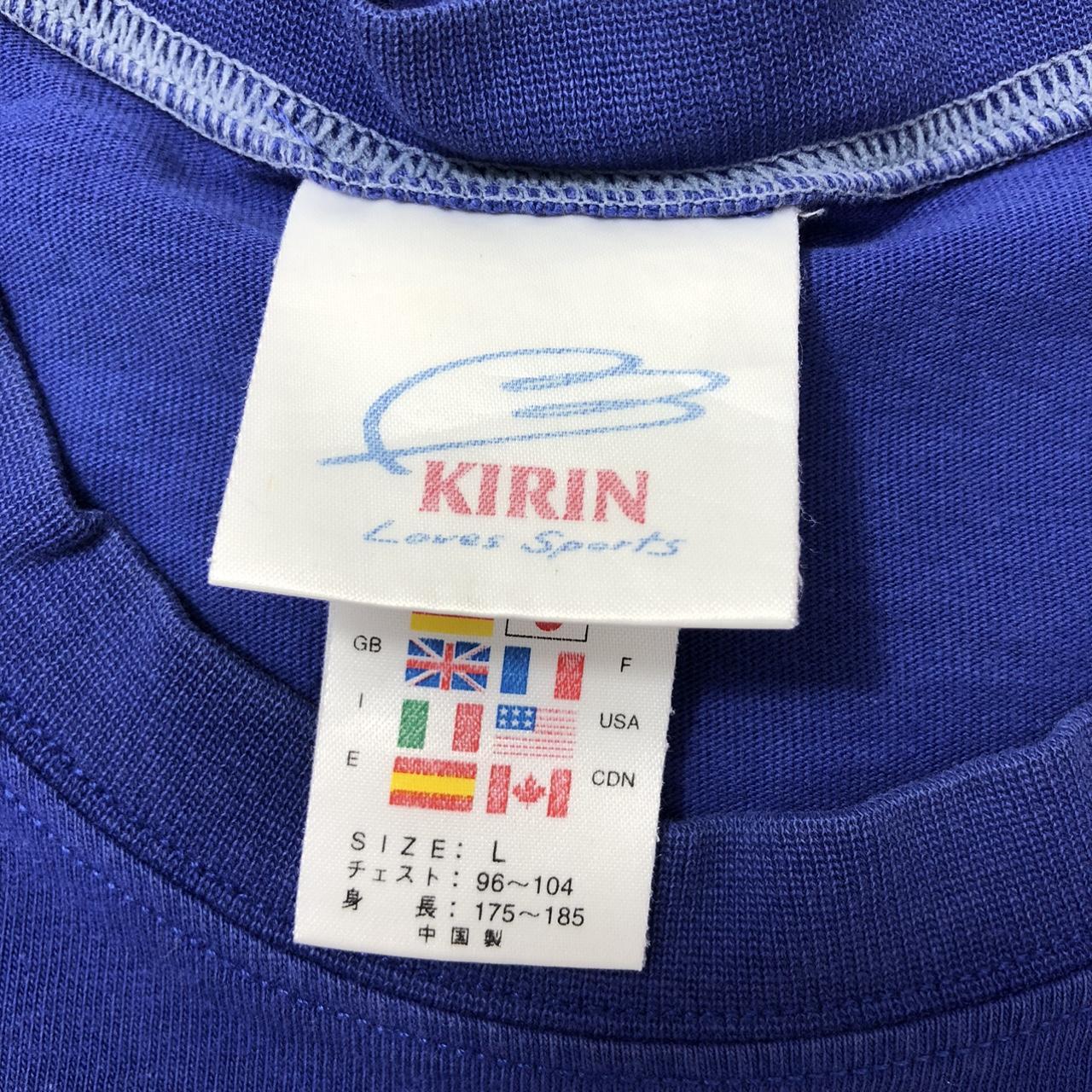 Vintage 90s ADIDAS Kirin Japan Football T-Shirt | Depop
