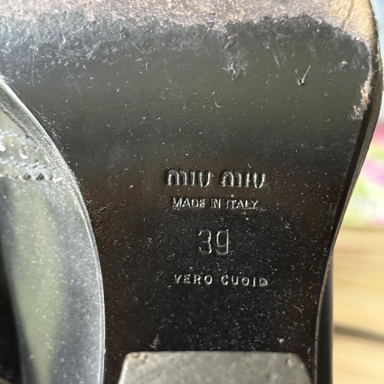 Miu Miu Women's Boots - Black - US 9 – Miu Miu Fa… - image 5