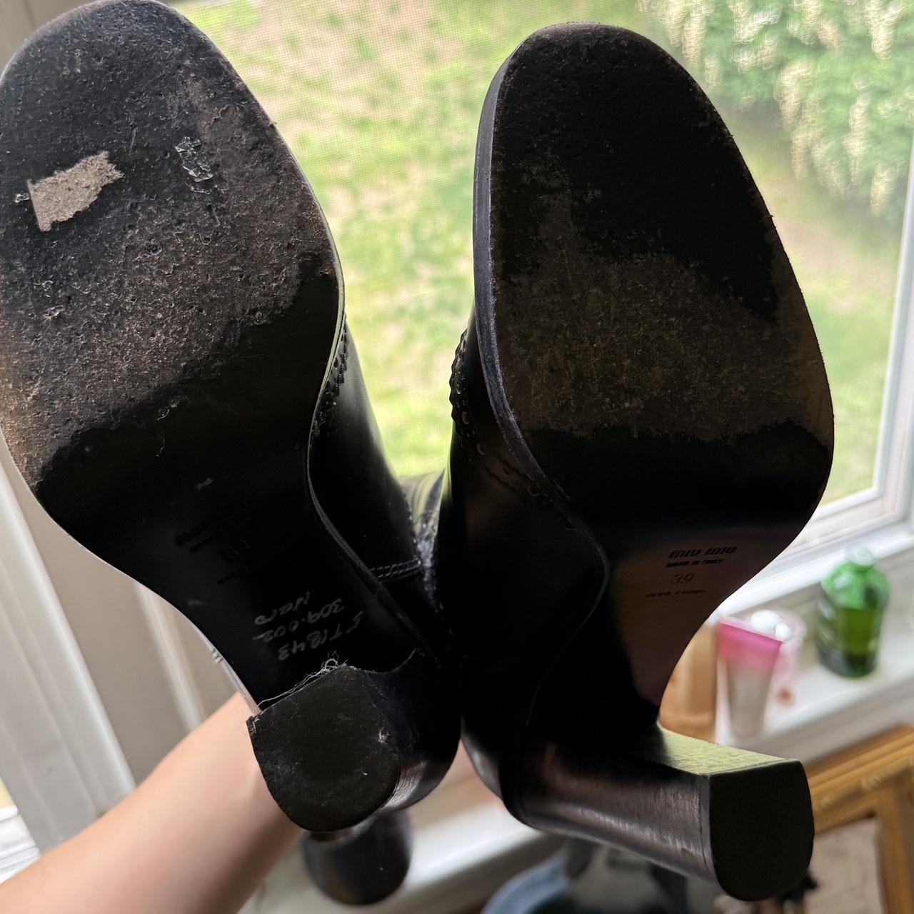 Miu Miu Women's Boots - Black - US 9 – Miu Miu Fa… - image 4