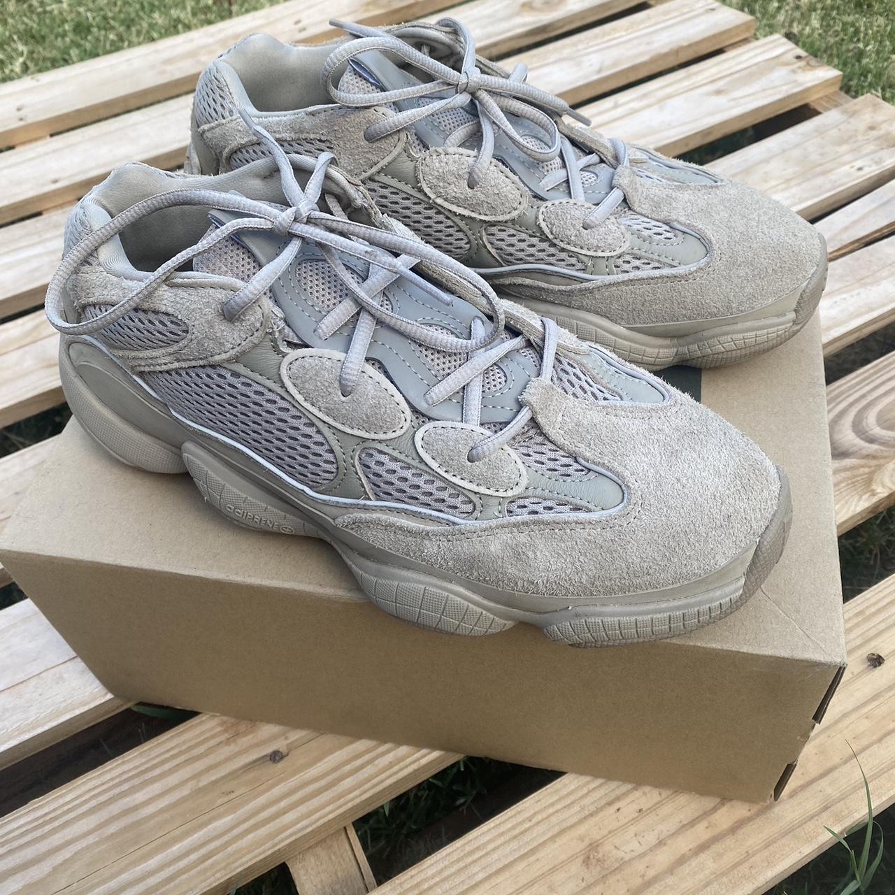 Adidas yeezy 500 mens silver deals