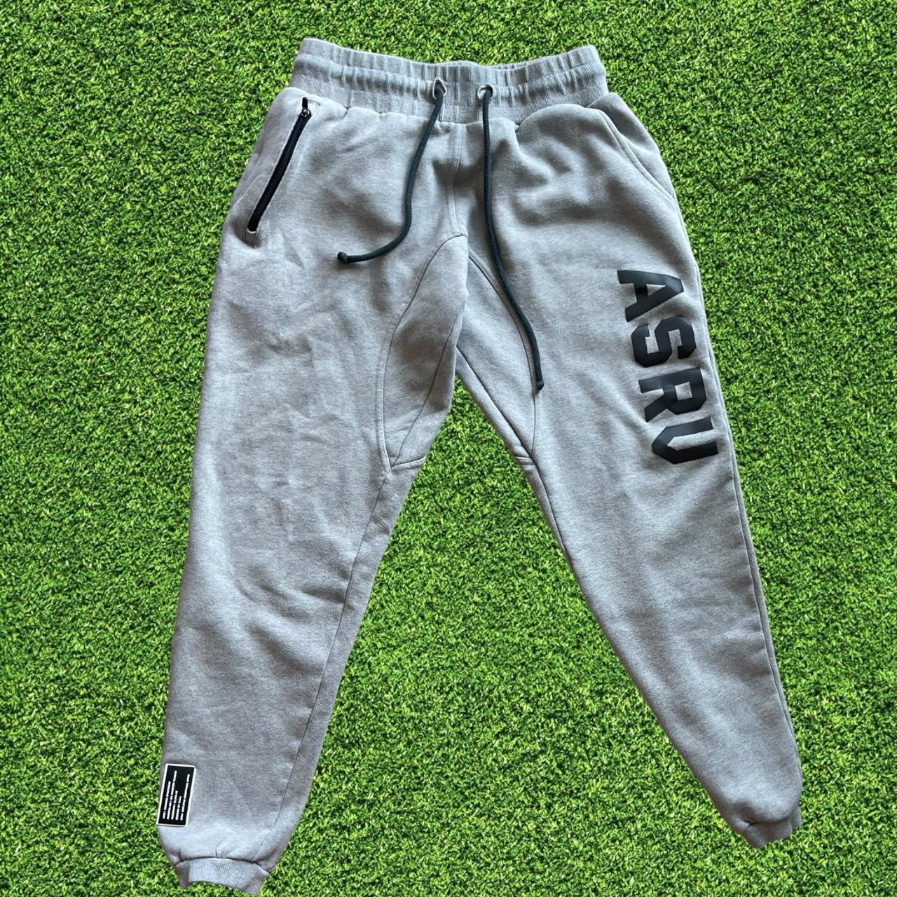 ASRV men’s gray joggers sweatpants size -... - Depop