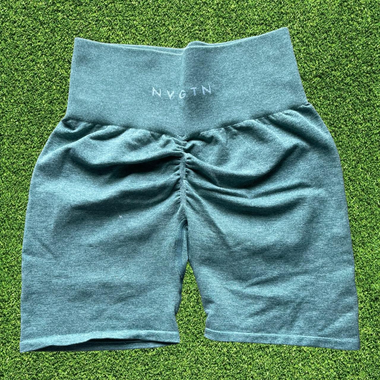 nvgtn sage scrunch shorts size xs comes... Depop