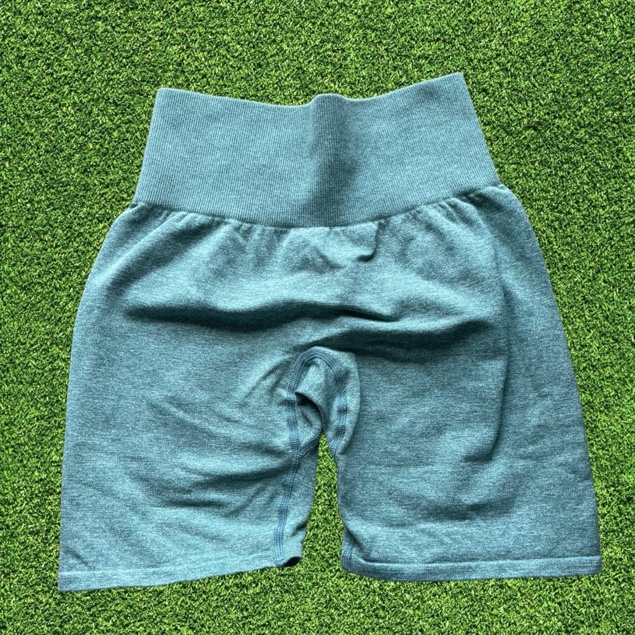 nvgtn sage scrunch shorts size xs comes... Depop