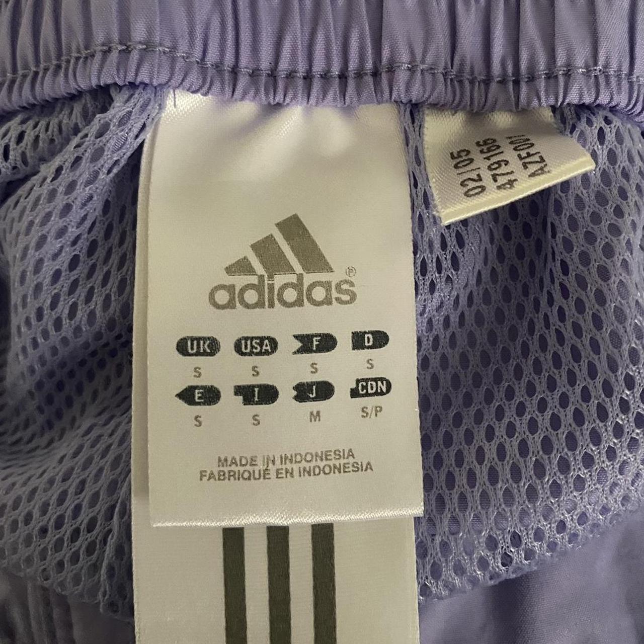 Purple adidas shorts size S £10 - Depop