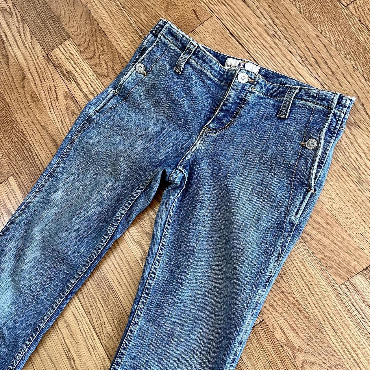 Juicy Couture Women's Blue Jeans | Depop