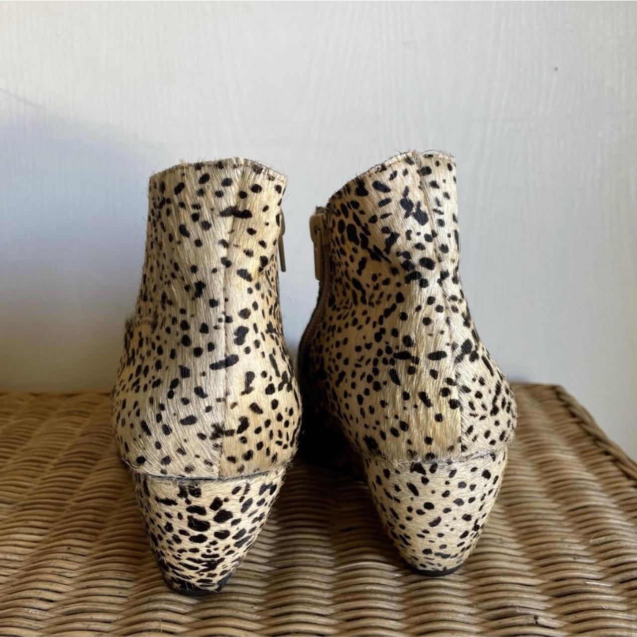 Matisse calf hair top booties