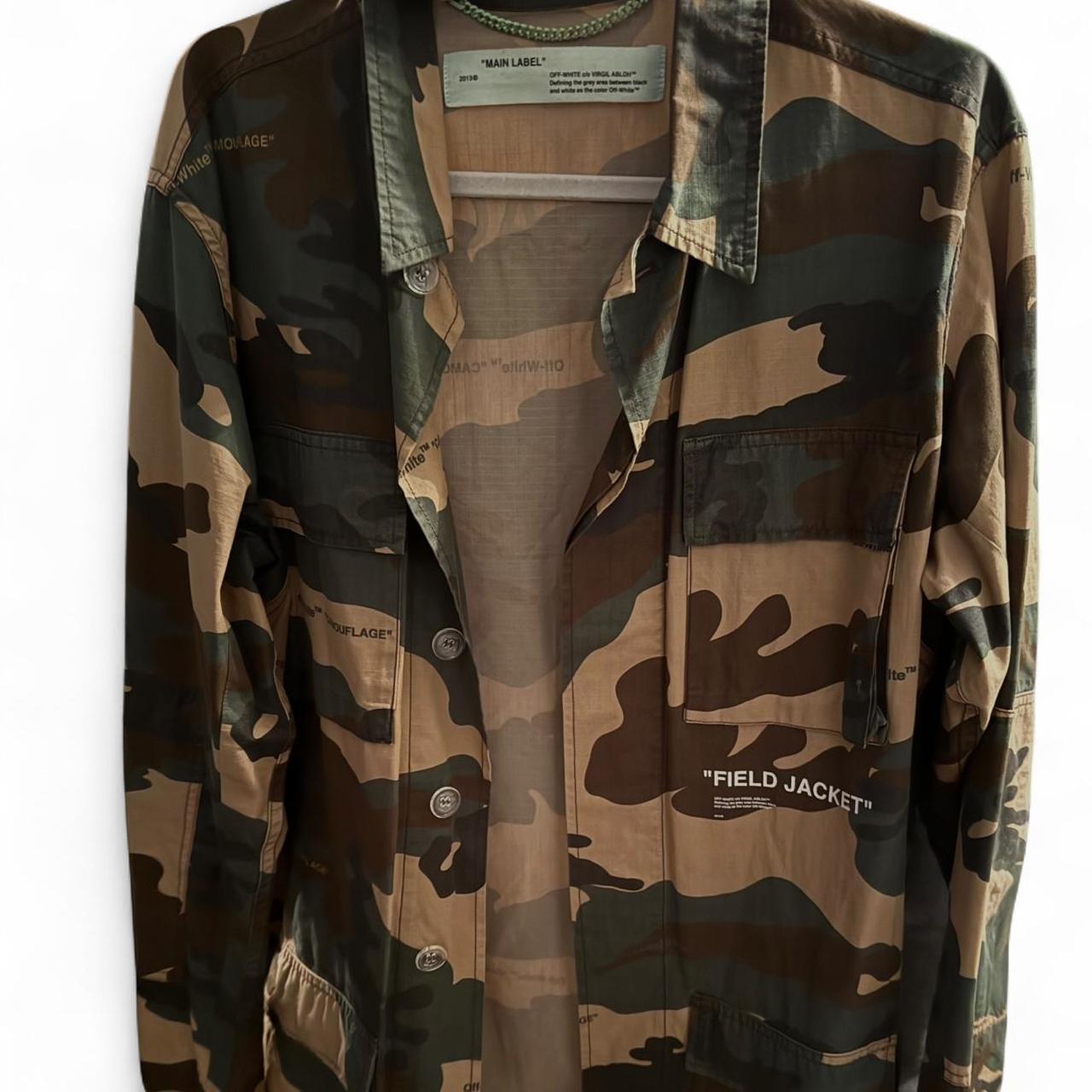 Off-White Men's Lightweight Jacket - Multi/Khaki … - image 4