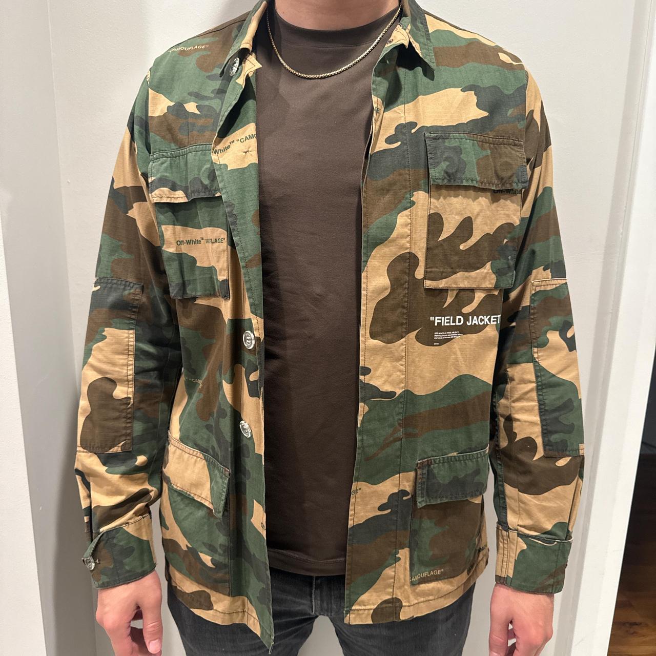 Off-White Men's Lightweight Jacket - Multi/Khaki … - image 1