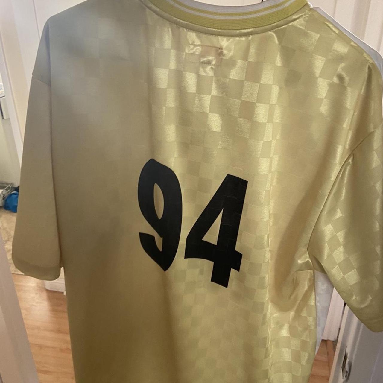 Supreme Arabic Logo Soccer Jersey 🔥 Bought at - Depop