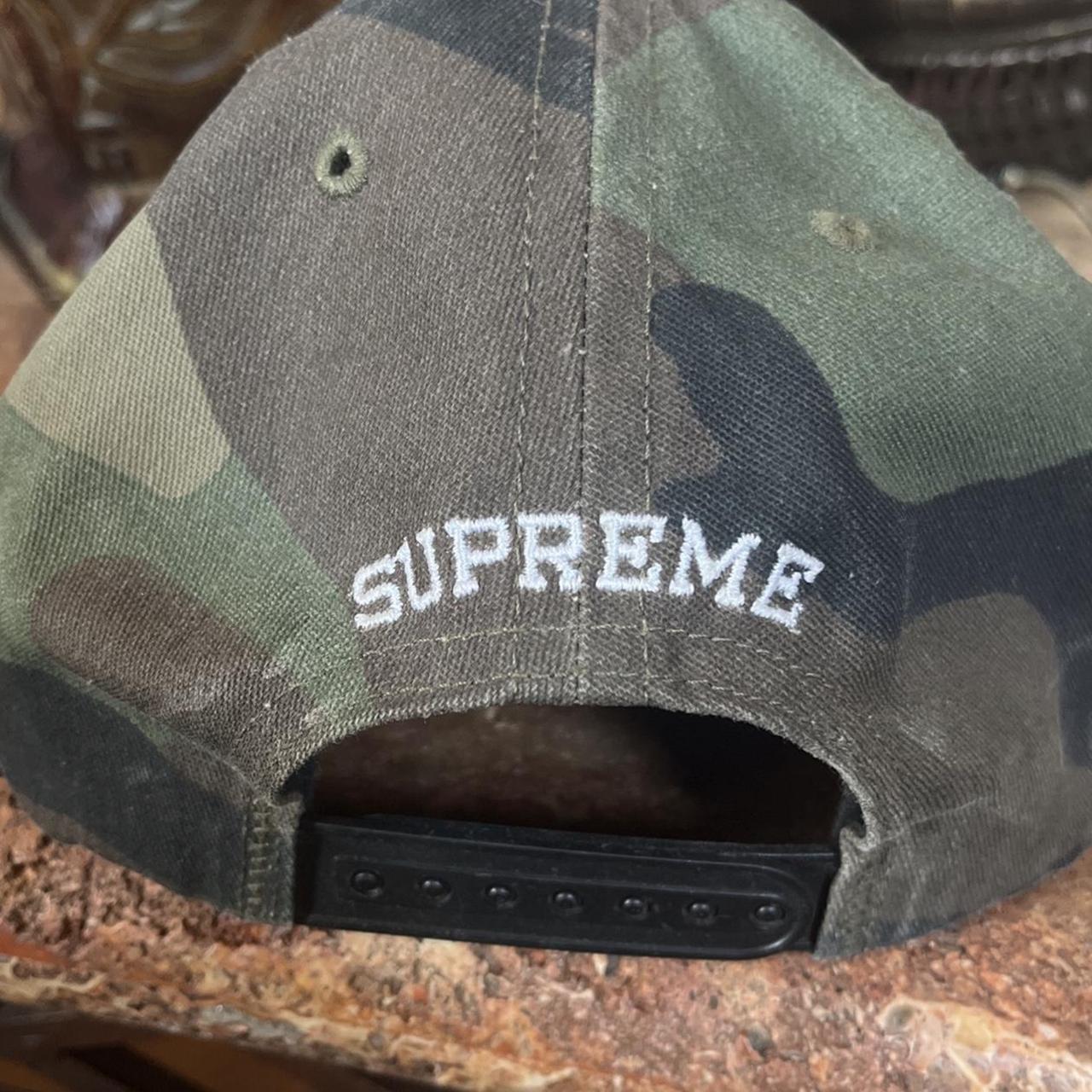 Camouflage Supreme hat. Brand-new literally worn - Depop