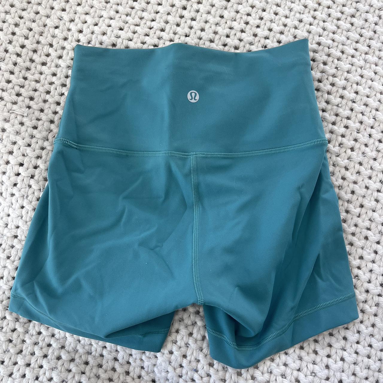 Lululemon wunder train shorts 4” utility blue. - Depop
