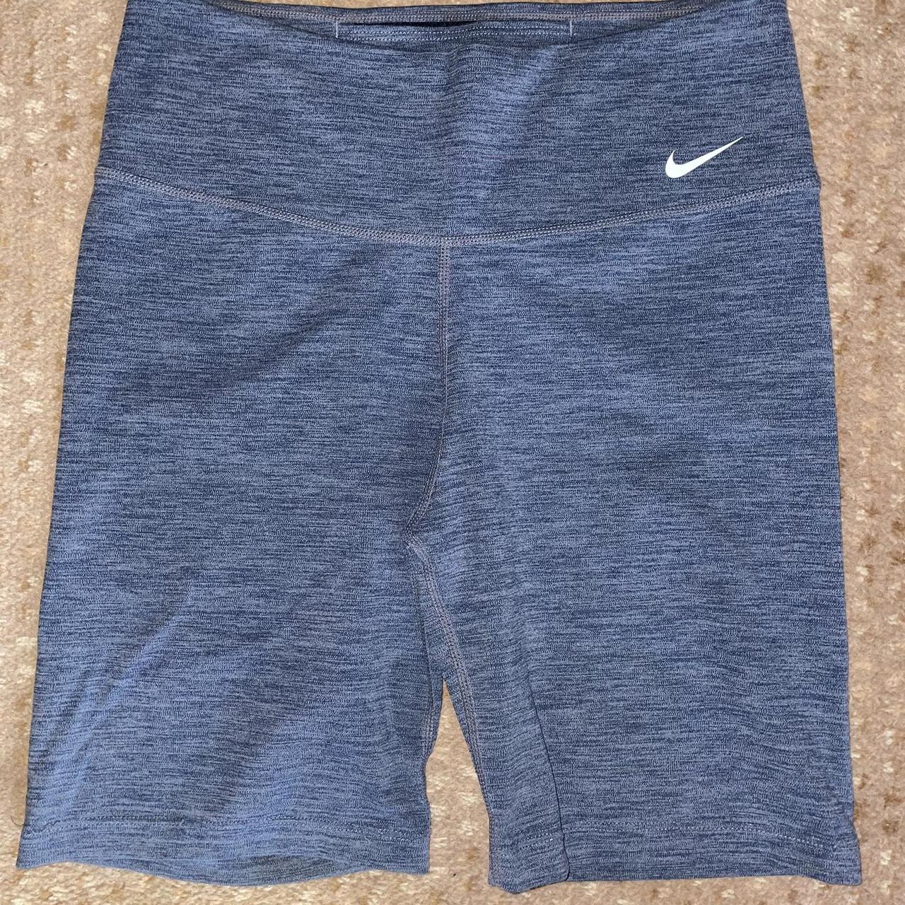 Nike bike shorts, some pulling at stitching at... Depop
