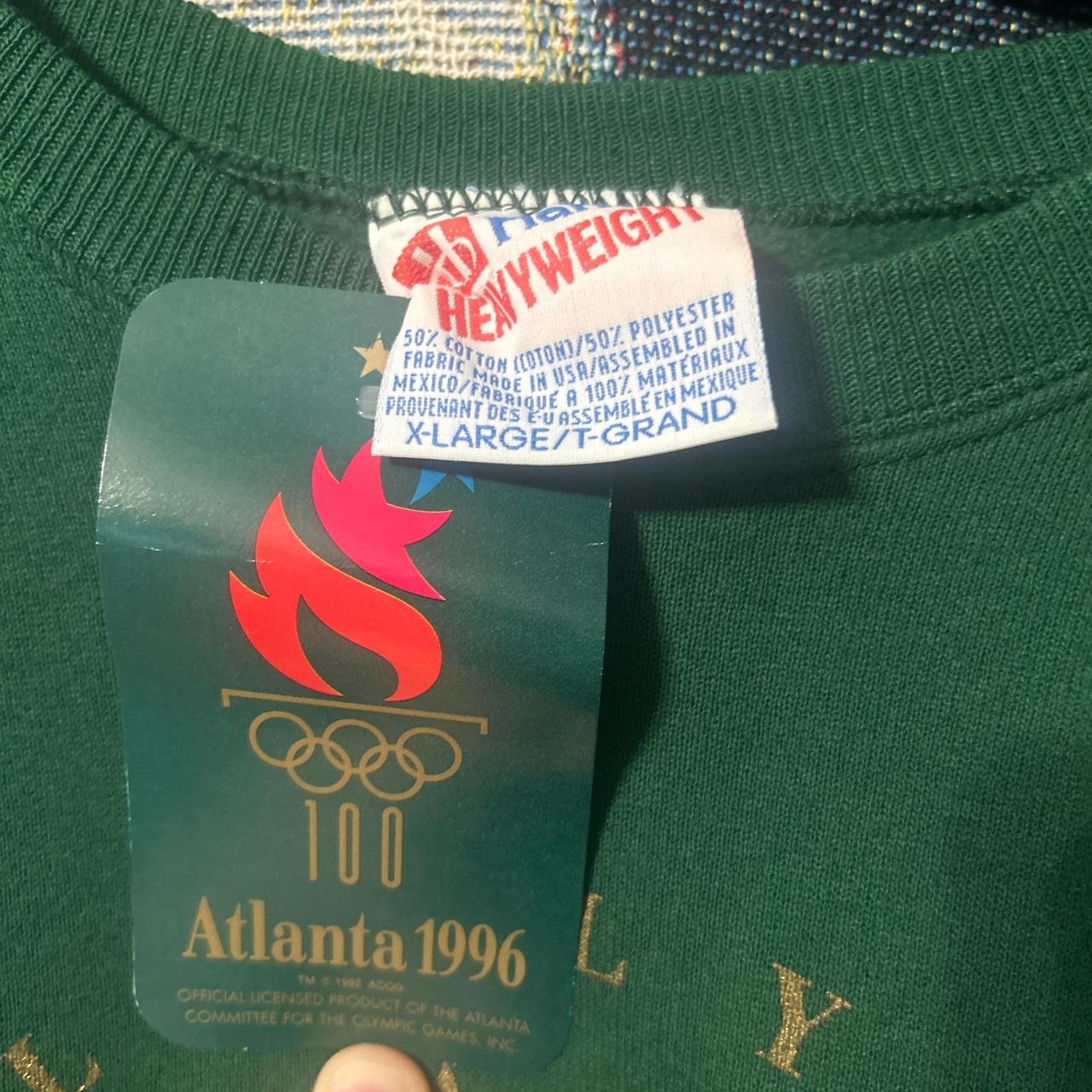 vintage 1996 Atlanta Olympics crewneck -best find | Depop vintage 1996 Atlanta Olympics crewneck -best find | Depop