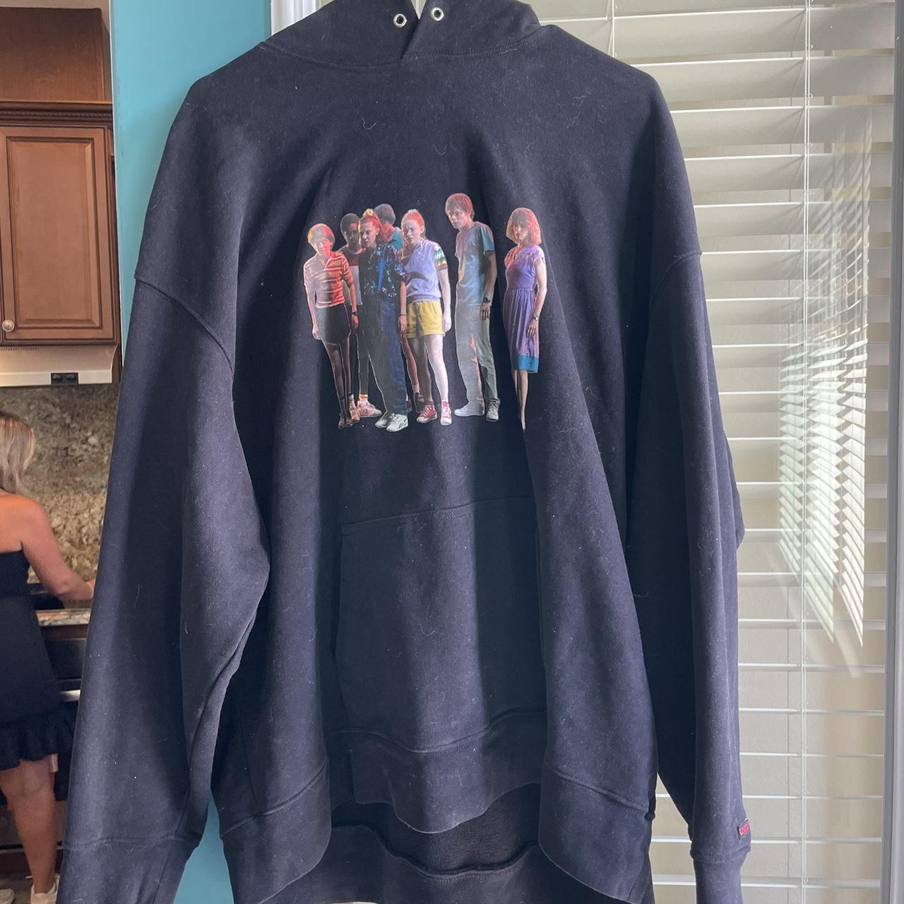 Stranger things outlet levis hoodie