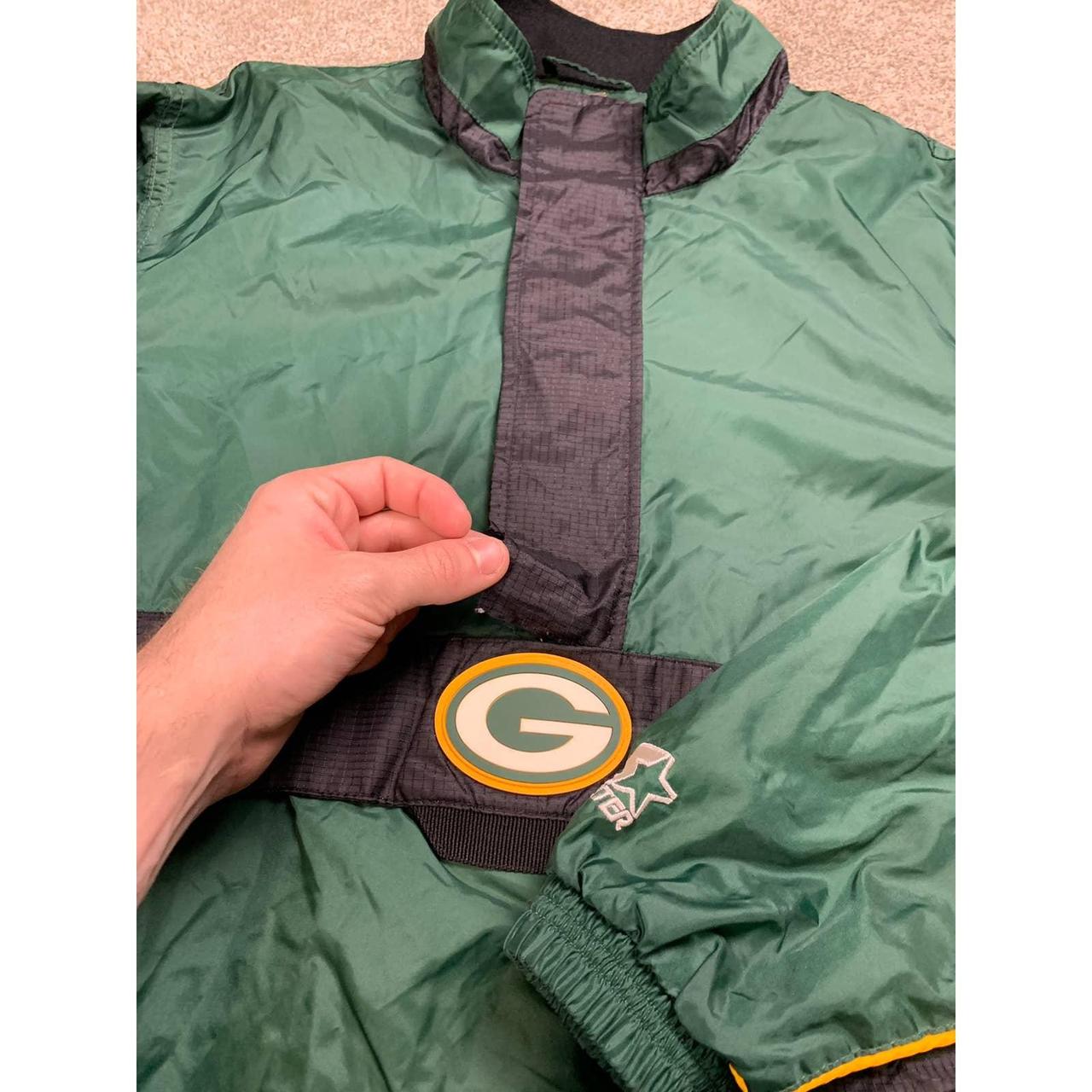 Vintage 90s Starter Green Bay Packers Hoodie. - Depop