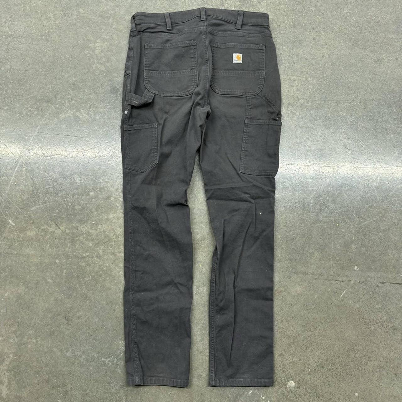 Y2K CARHARTT LADIES GREY WORK PANTS -OPEN TO... - Depop