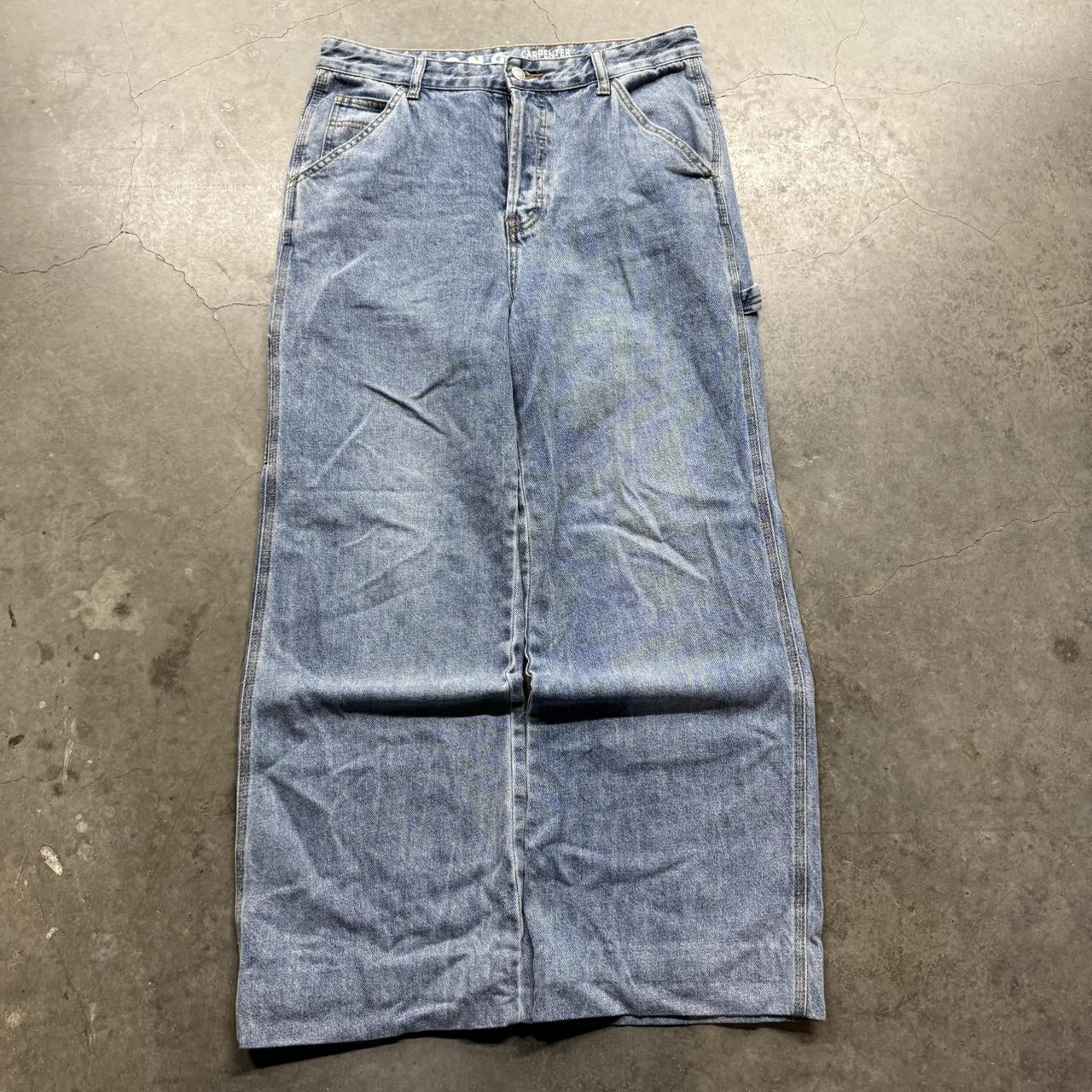 Y2K LADIES BAGGY CARPENTER SKATER... Depop