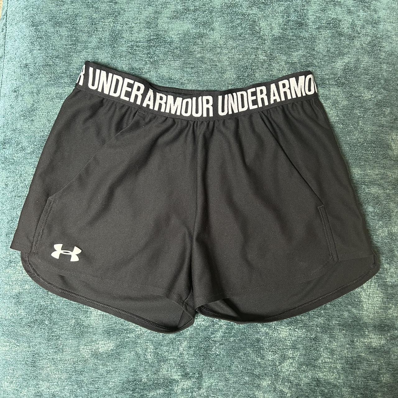 Under Armour Shorts With Pockets No size label but... Depop