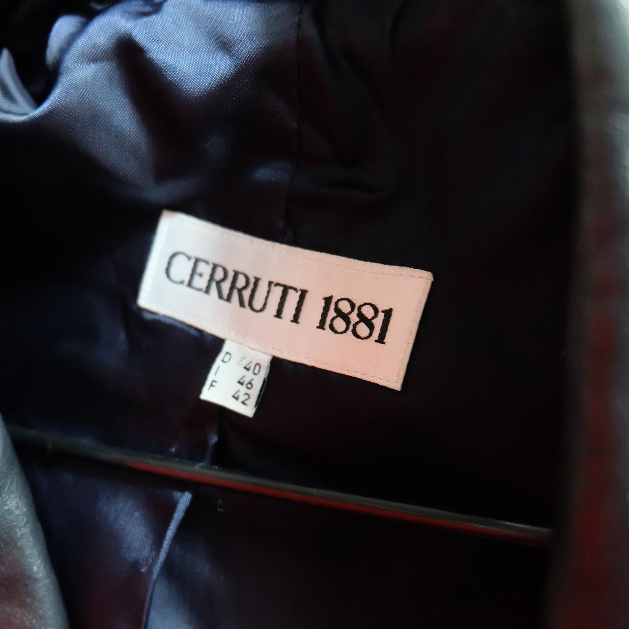 Cerruti 1881 shop leather jacket