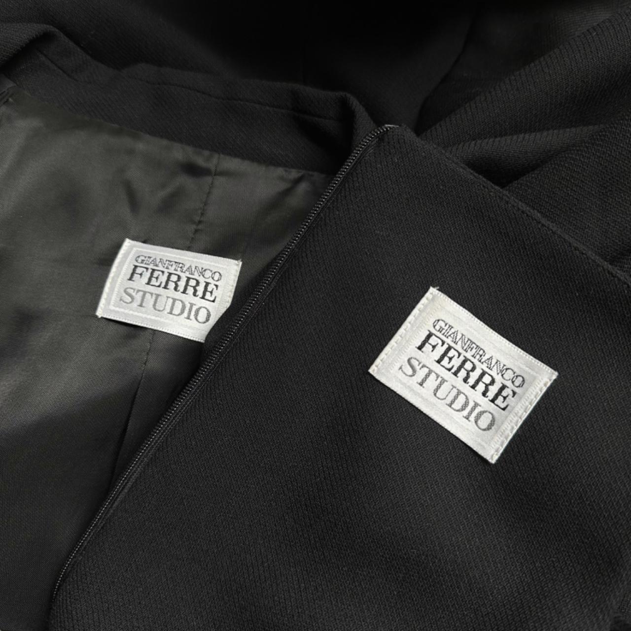 Vintage 1990s 'Gianfranco Ferré' black matching | Depop
