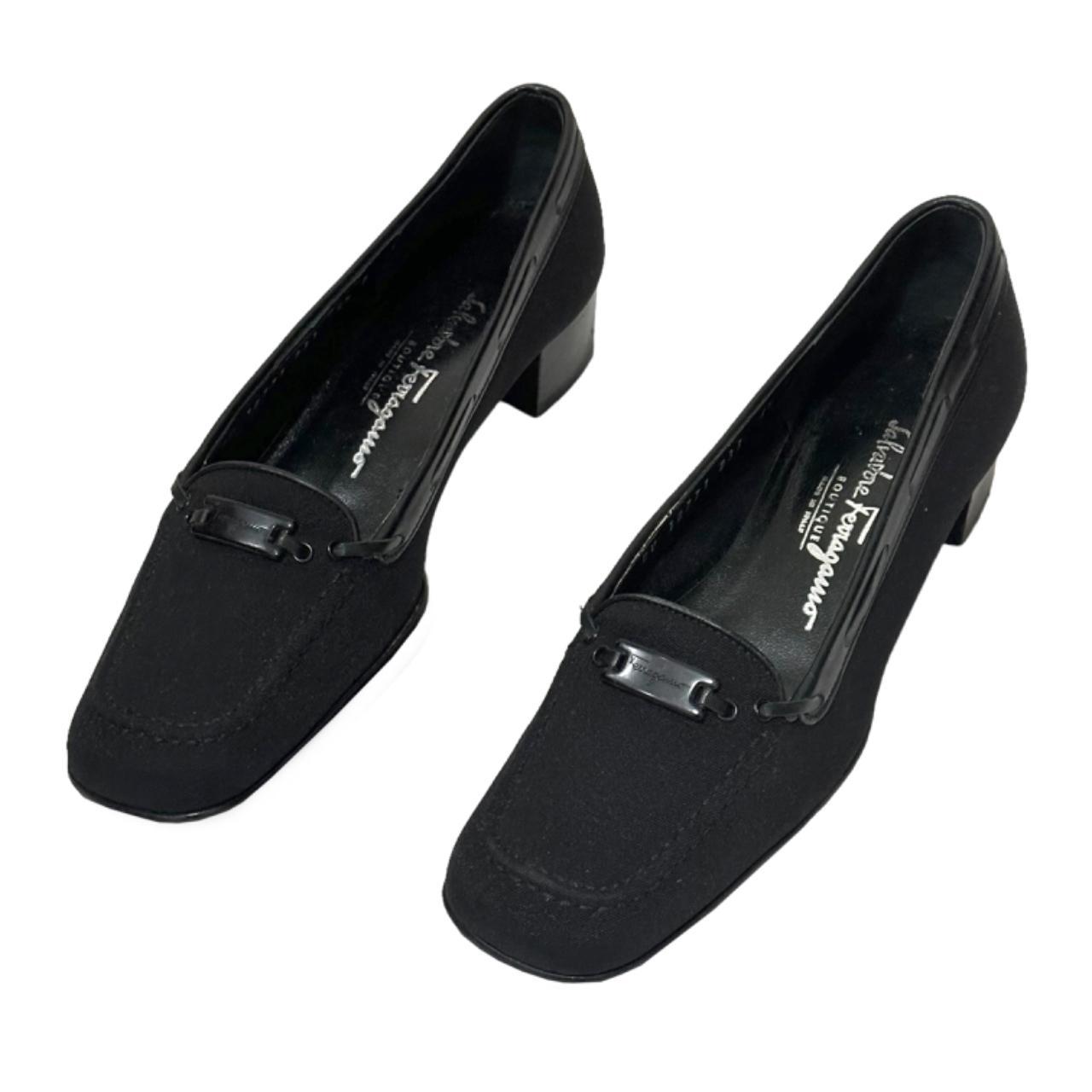 1990's Ferragamo エナメル ローファー 黒 1990´s Ferragamo エナメル ローファー 黒