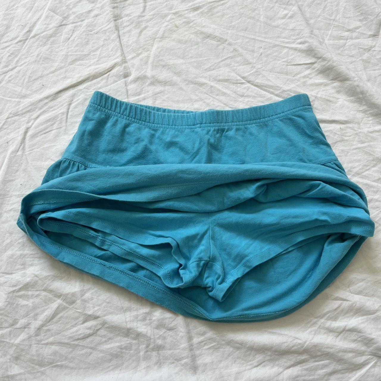 🦋light blue skirt🦋 youth l, fits women’s extra... - Depop