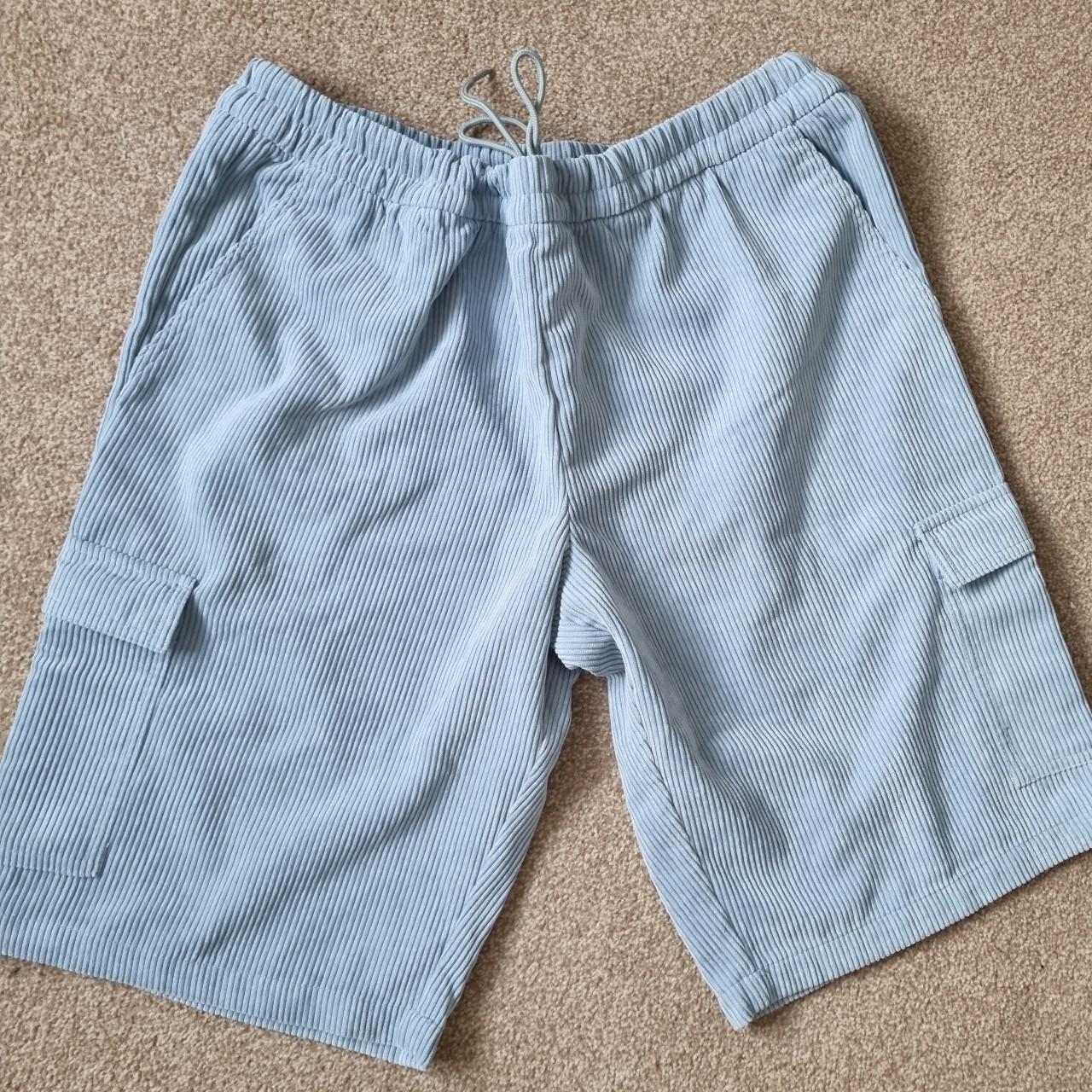 punkandyo cord shorts. size 34 - Depop